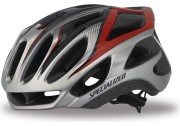 Specialized Helm Propero II silver-red 2014