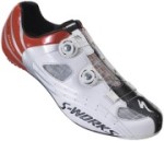 Specialized Schuhe S-Works Road weiss-rot 2012
